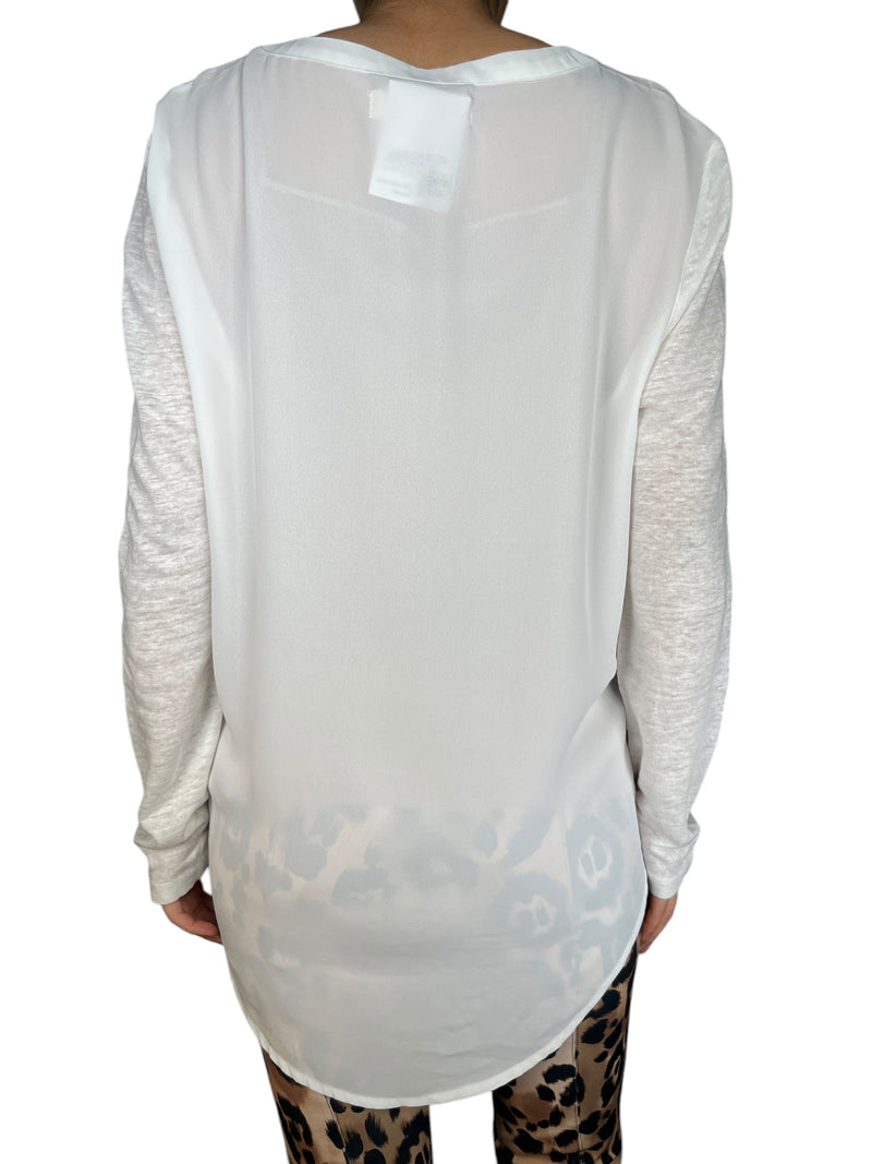 Blusa Doble Textura