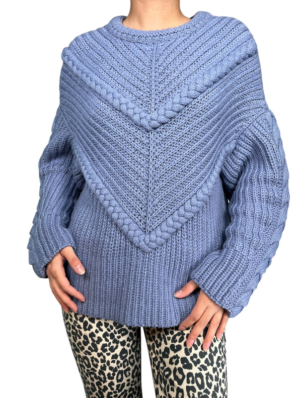 Sweater Trenzado Espalda