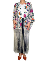 Kimono Flecos Bordado