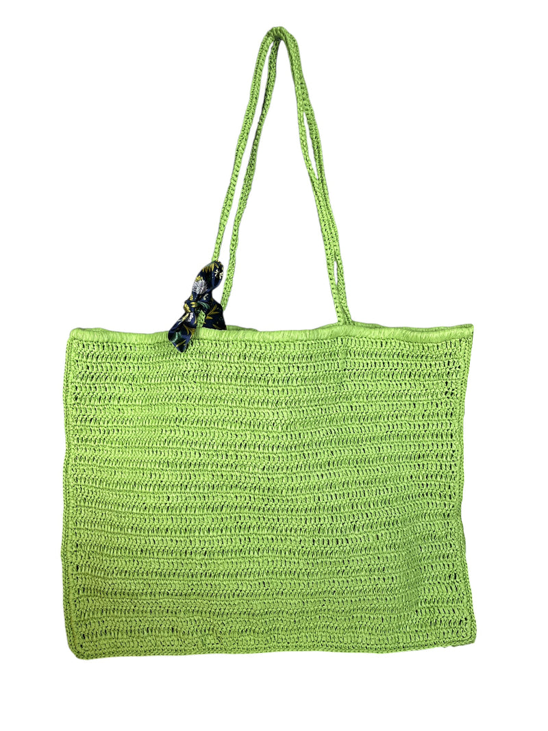 Bolso De Playa Verde