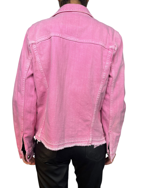 Chaqueta Denim Rosada