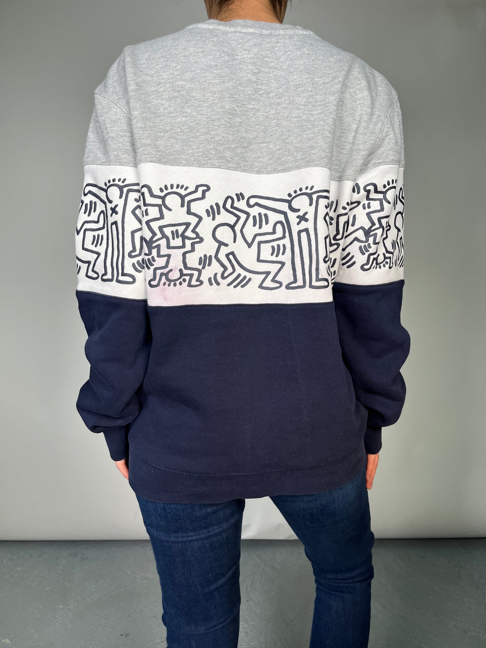 Sweat fashion lacoste keith haring