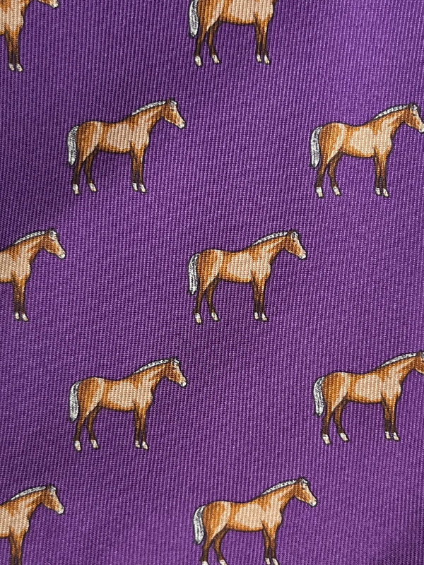 Corbata Seda Horse