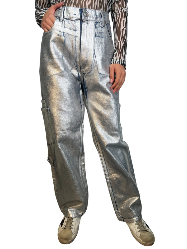 Jeans Cargo Foil