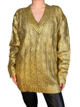 Sweater Trenzado Gold