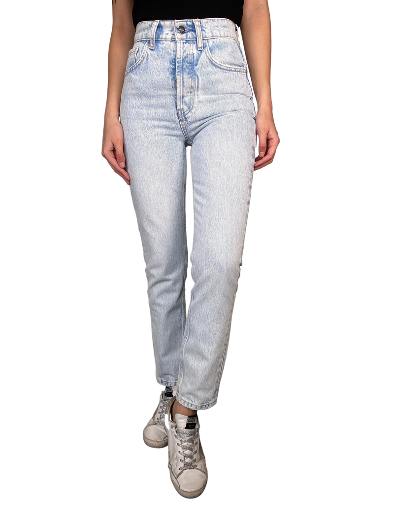 Jeans High Rise Ankle Slim