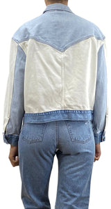 Chaqueta Denim Bicolor