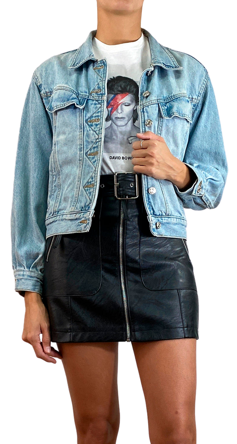 Chaqueta Denim Deslavado