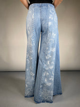 Jeans Palazzo Estampado