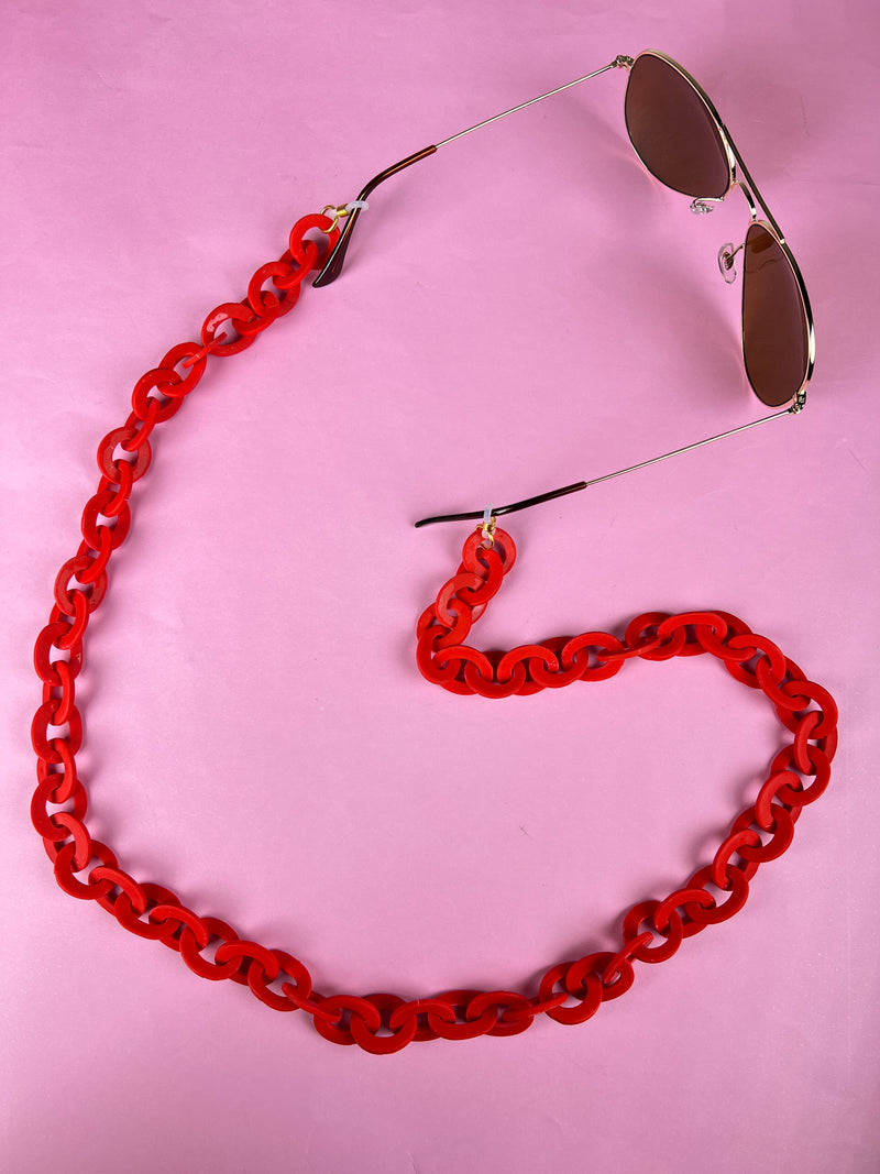 Straps para Anteojos Rojo