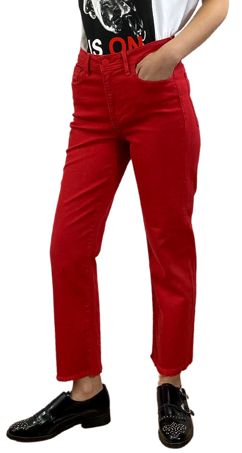 Pantalón Rojo Denim