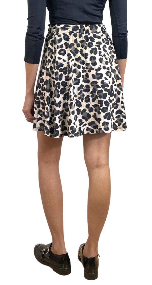 Falda Mini Animal Print