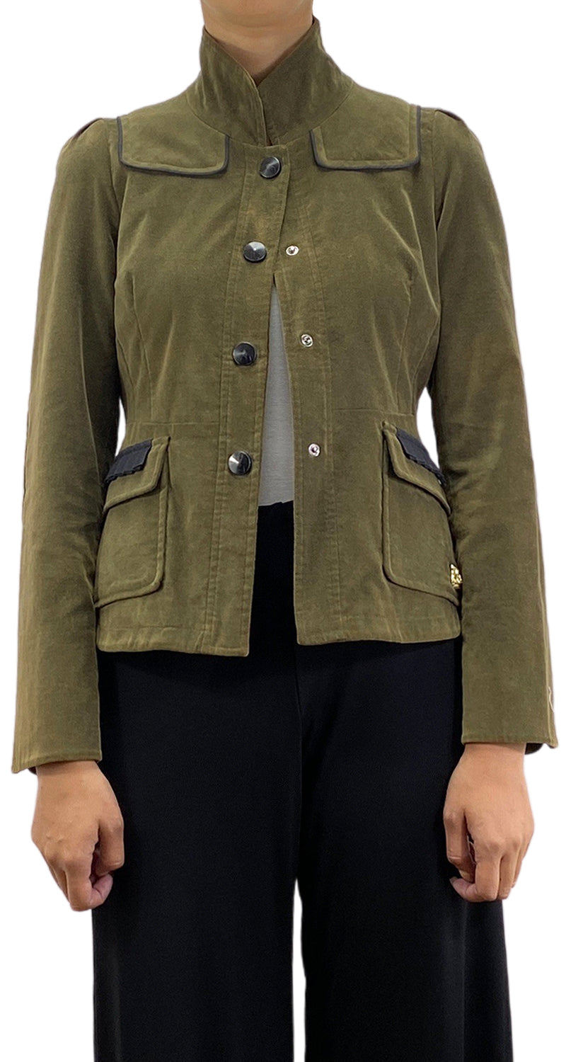 Chaqueta Velvet Verde