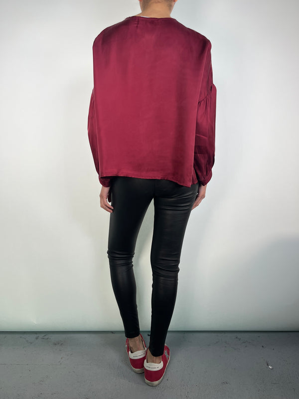 Blusa Burdeo