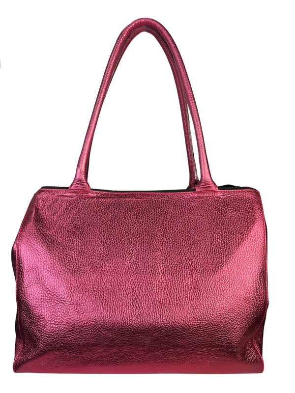 Bolso Rosado Metalizado