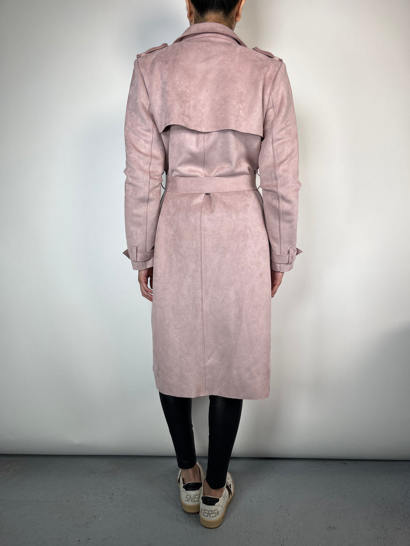 Trench Rosa Pastel