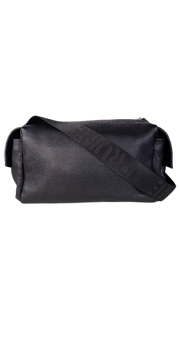 Bolso Cuero Negro