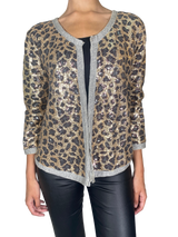 Chaqueta Lentejuelas Animal Print