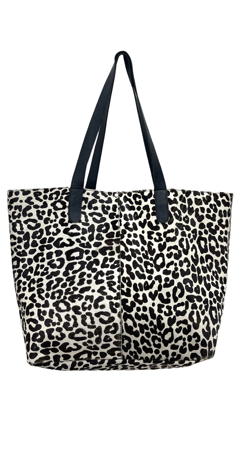 Cartera Cuero Animal Print