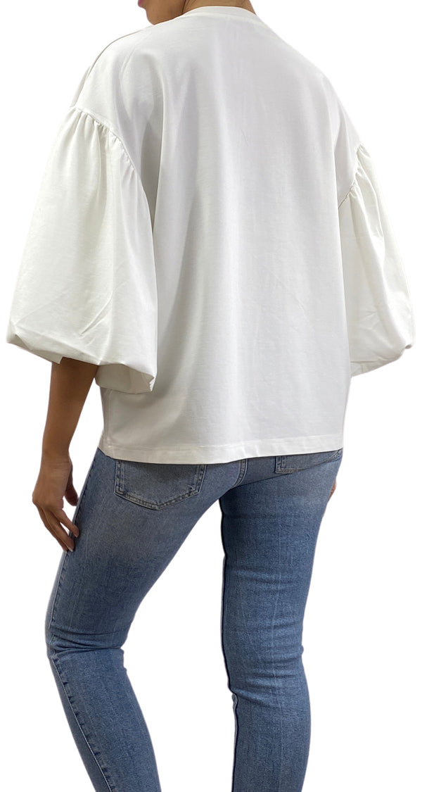 Polera Oversize Blanca