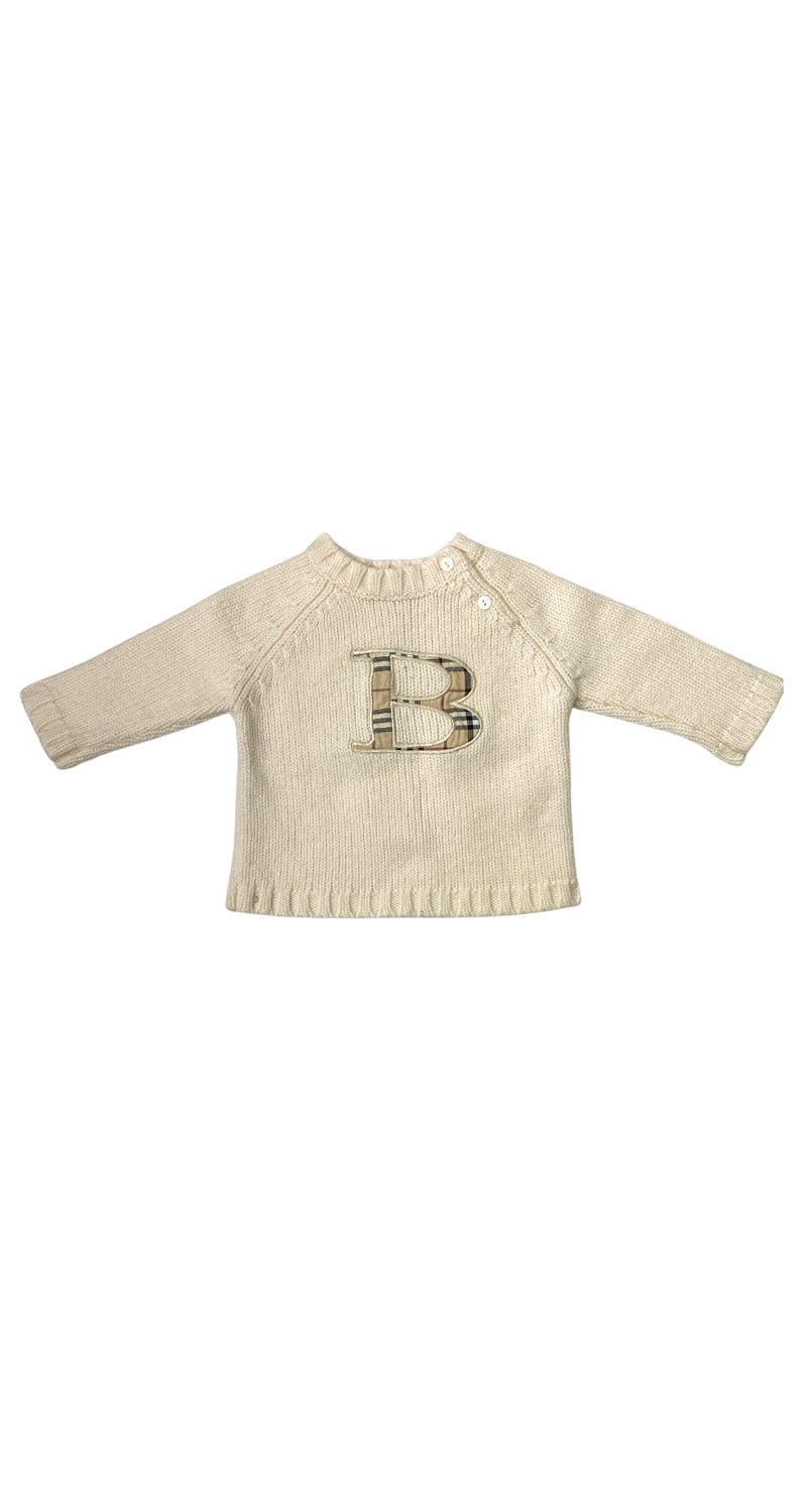 Sweater Tejido Crema