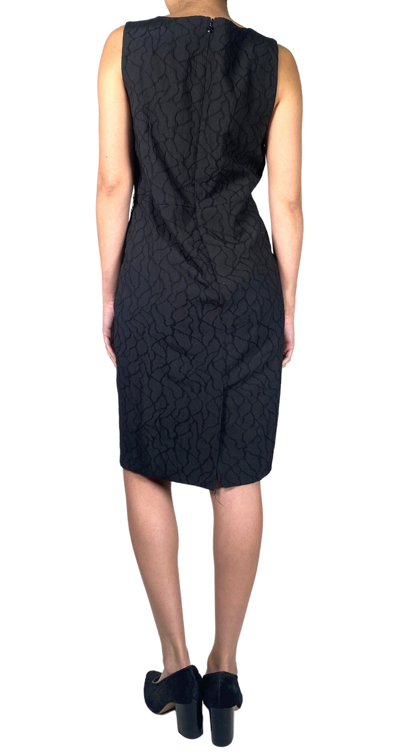 Vestido Negro Jacquard