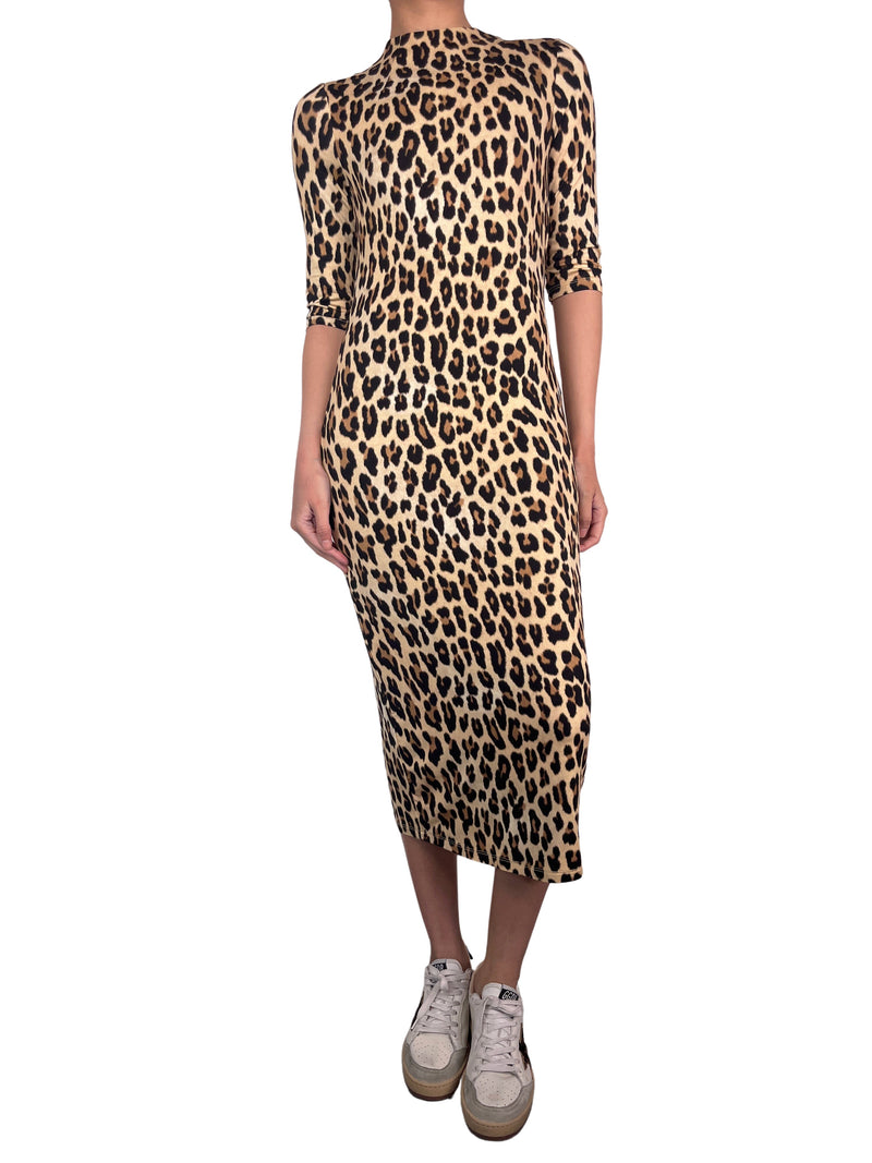 Vestido Delora Leopardo