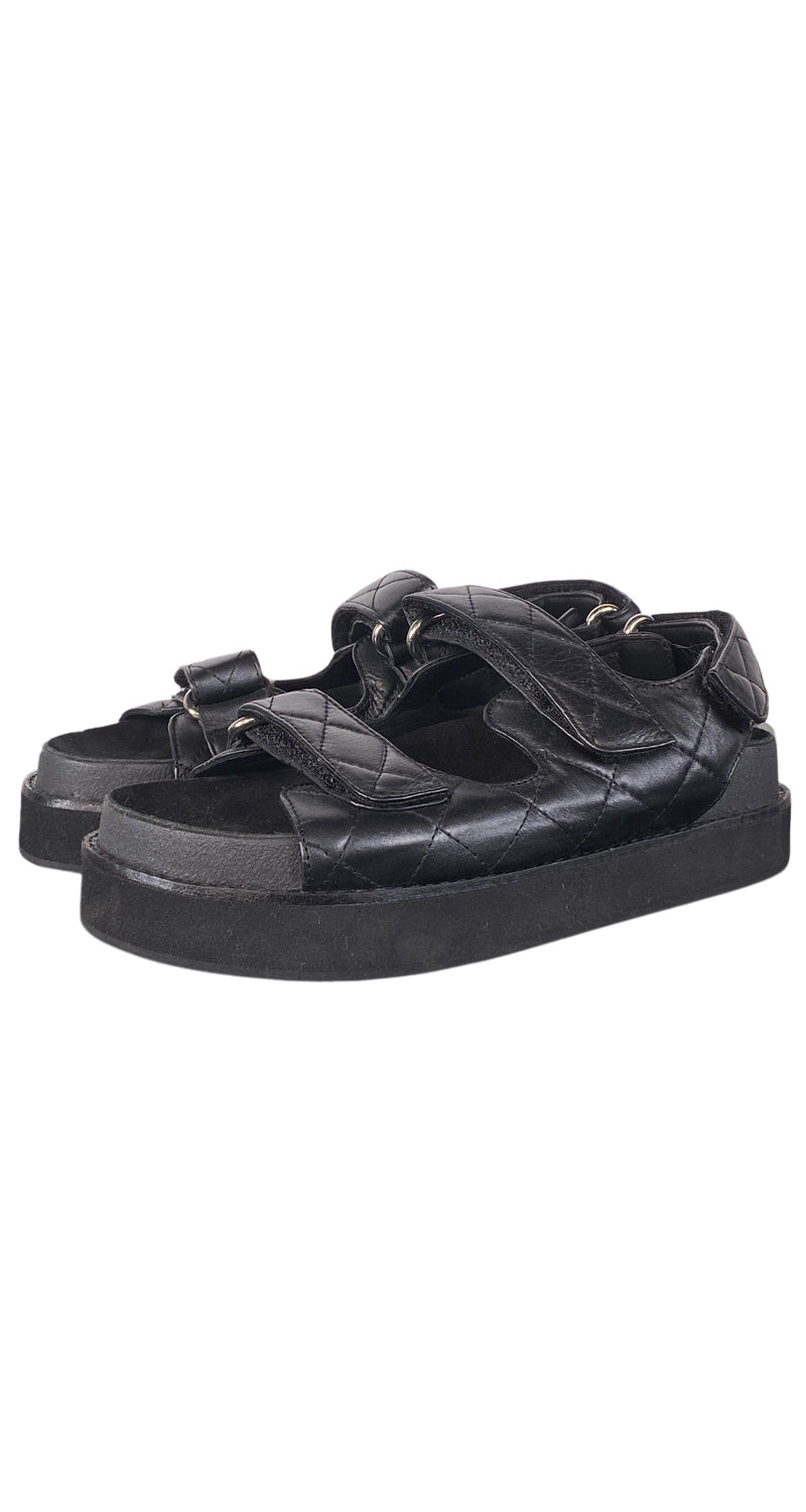 Sandalias Negras