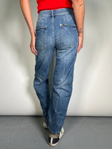 Pantalón Denim Azul