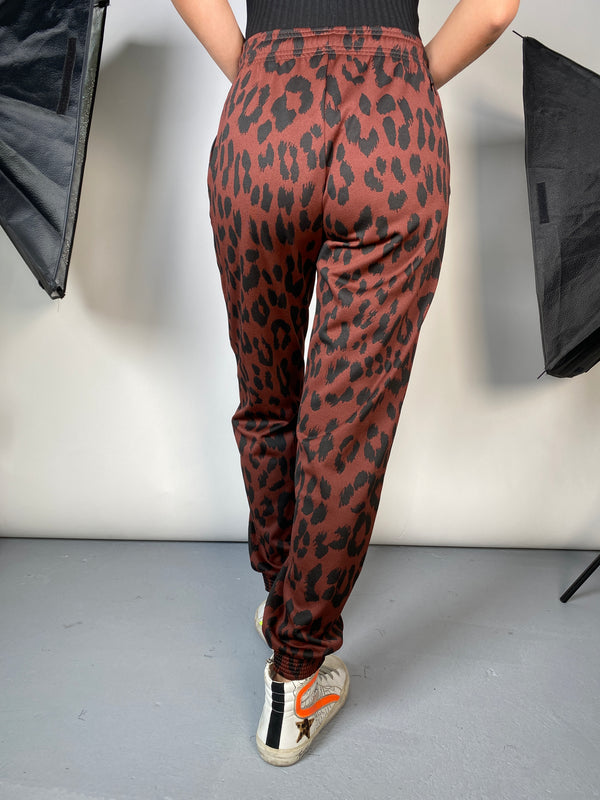 Jogger Animal Print Burdeo Kenzo by Magma