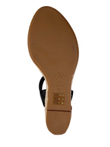 Sandalias Cuero Y Textil