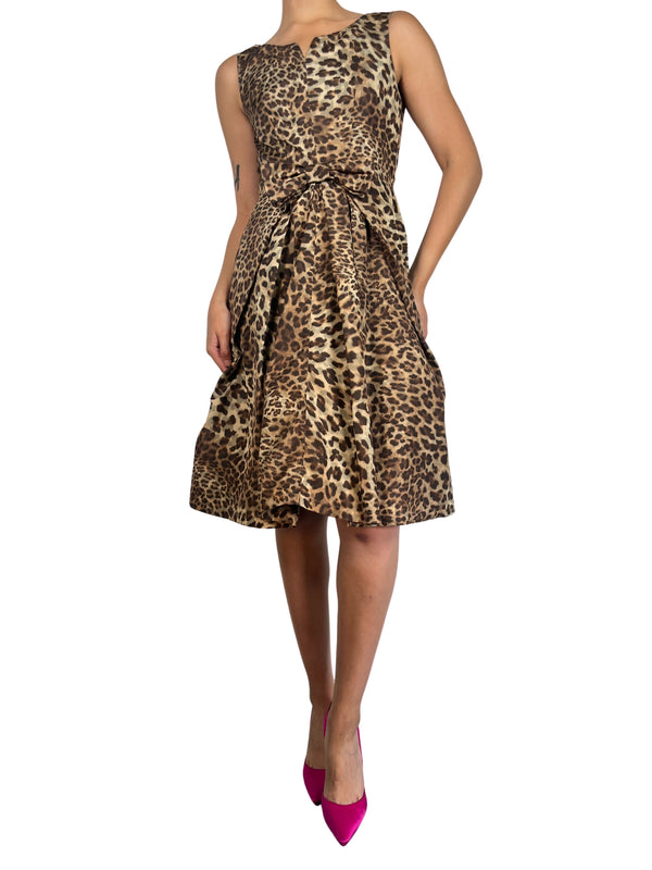 Vestido Leopard