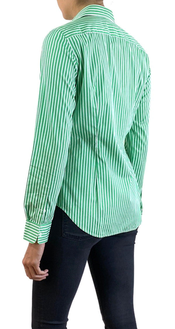 Camisa Rayas Verde