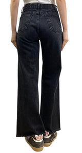 Jeans Negro Palazzo