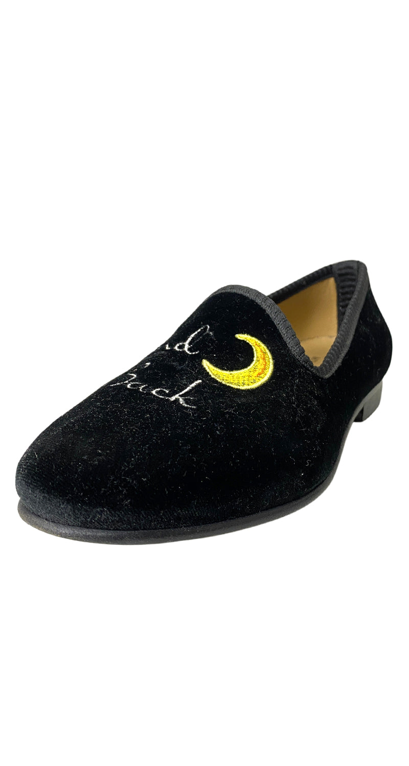 Mocasines To The Moon Black