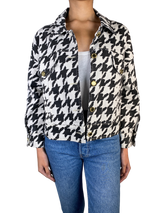 Chaqueta Houndstooth