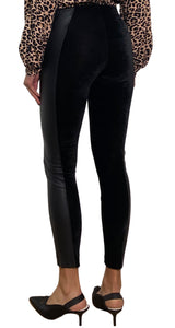 Leggings Cuero Vegano y Velvet