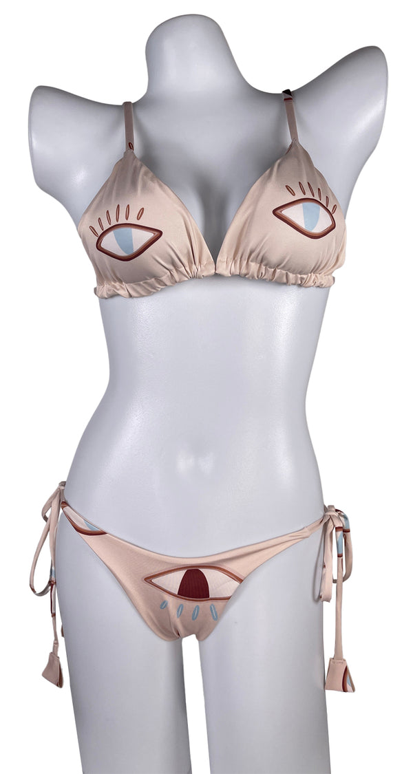 The Eyecatcher Ruched Bikini