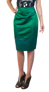 Falda Midi Verde