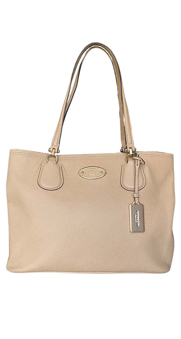 Cartera De Mano Beige