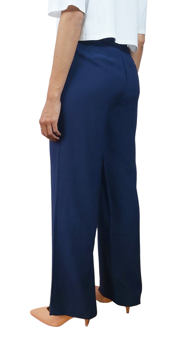 Pantalón Azul Botones