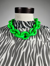 Collar Eslabón Verde Small