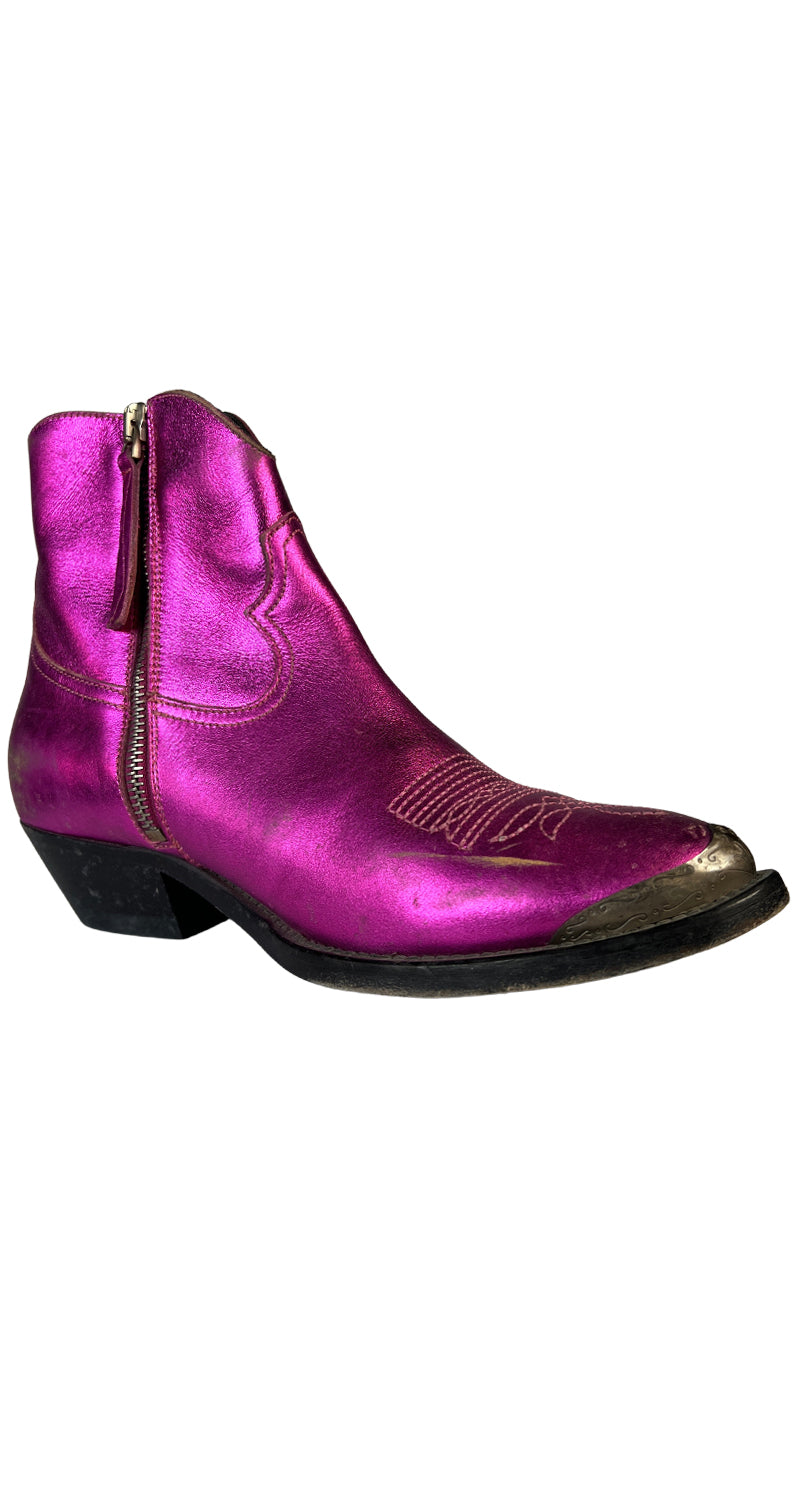 Botines Fucsia