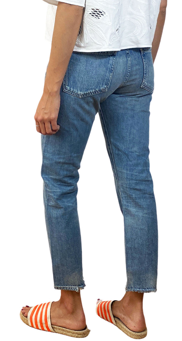 Pantalón Jeans Desgastado