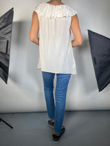 Blusa Seda Beige