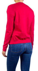 Sweater Rojo Botones Dorados