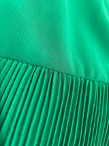 Vestido Plises Verde