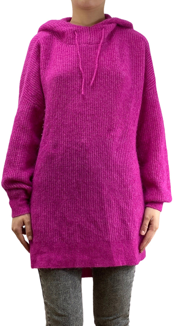 Swaeter Fucsia Lana y Alpaca