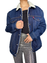 Chaqueta Denim Con Chiporro Unisex