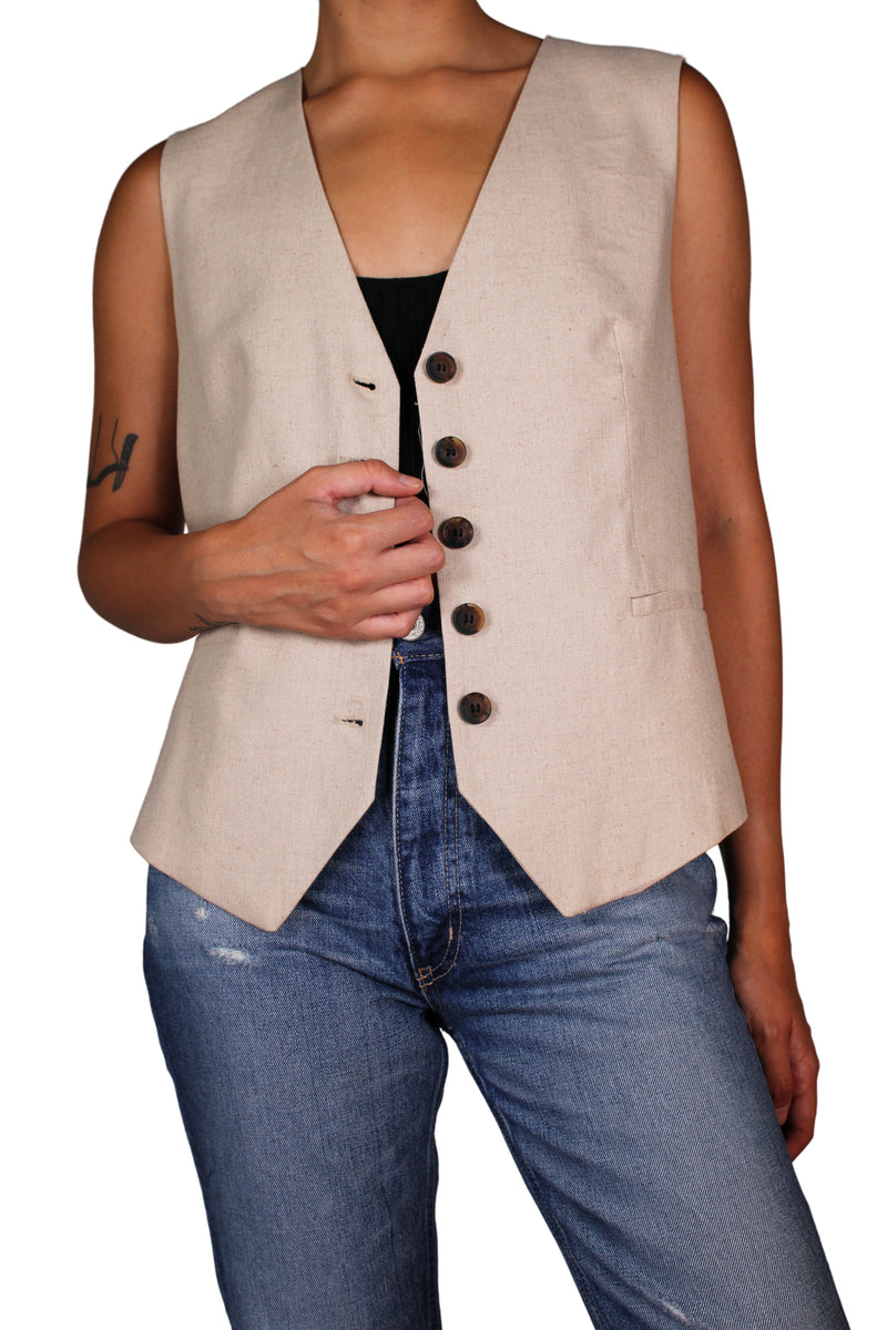 Gilet Beige